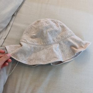 Uniqlo women linen cotton hat